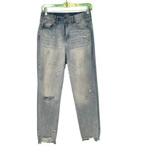 Rewash blue high waist distressed jeans size 28 - 7